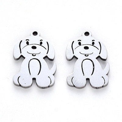 Tarnish Resistant 304 Stainless Steel Pendants STAS-N092-68-1