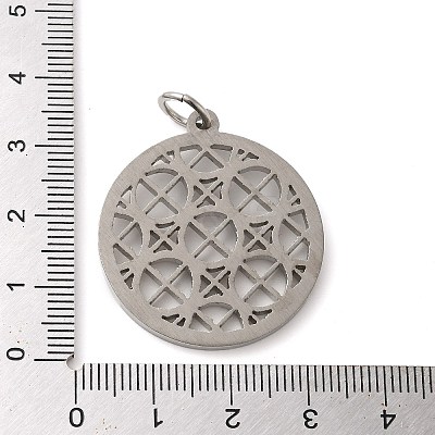 Non-Tarnish 304 Stainless Steel Pendants STAS-C086-05M-P-1