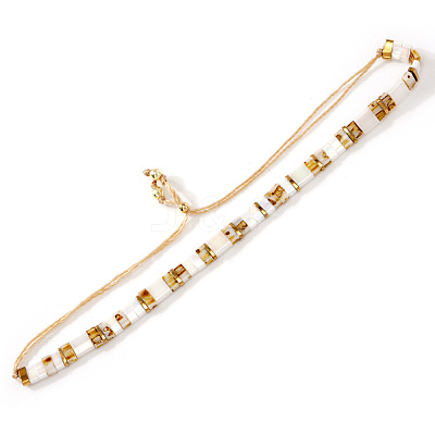 Adjustable Glass Tile Bracelets MD3994-2-1