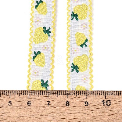 Polyester Strawberry Ribbon OCOR-T016-04H-1