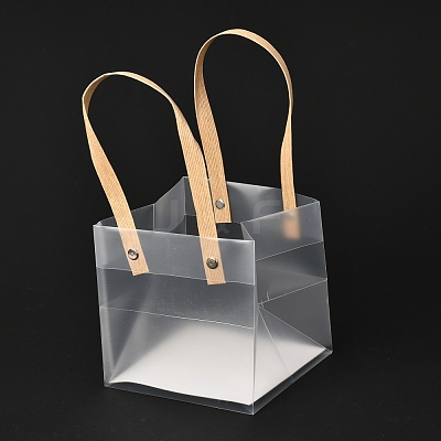 Valentine's Day Transparent Rectangle Plastic Bags ABAG-M002-01A-1