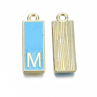 Alloy Enamel Pendants ENAM-T012-01M-RS-1