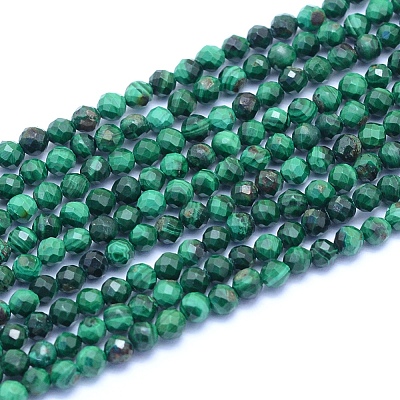 Natural Malachite Beads Strands G-I279-E15-02-1