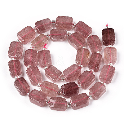 Wholesale Natural Strawberry Quartz Beads - Jewelryandfindings.com