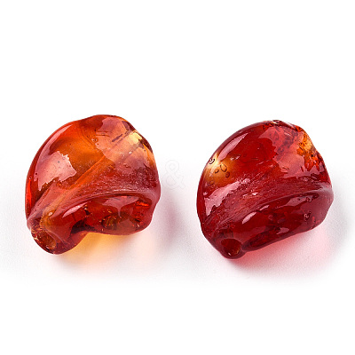 Transparent Handmade Lampwork Beads LAMP-T011-17-B01-1