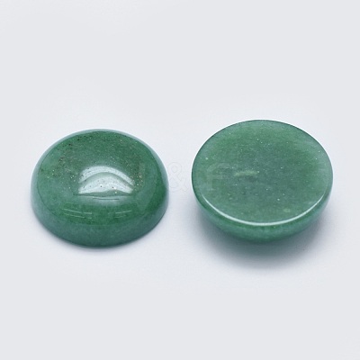Natural Green Aventurine Cabochons G-G760-B02-19-1