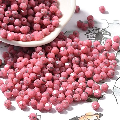 Picasso Baking Paint Glass Seed Beads SEED-A032-02A-01-1