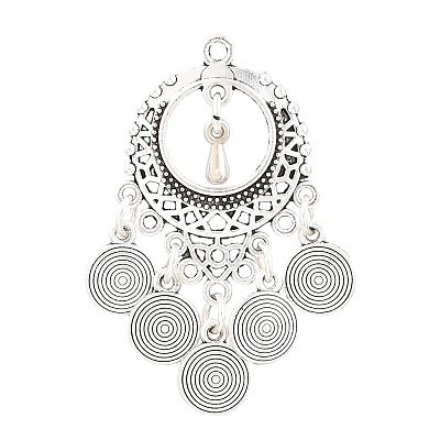 Tibetan Style Alloy Pendants AL-CBAAECB-02AS-D-1