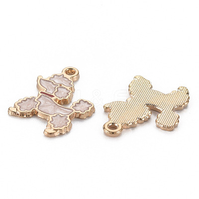 Alloy Enamel Pendants ENAM-N055-013A-NR-1