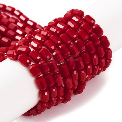 Opaque Glass Beads Strands GLAA-G112-04N-1