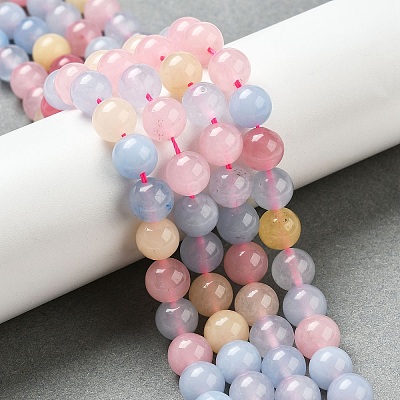 Dyed Natural Malaysia Jade Beads Strands X-G-G021-02B-24-1