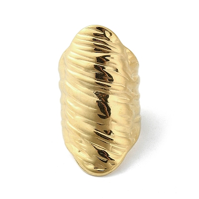 304 Stainless Steel Open Cuff Rings RJEW-C078-01A-G-1