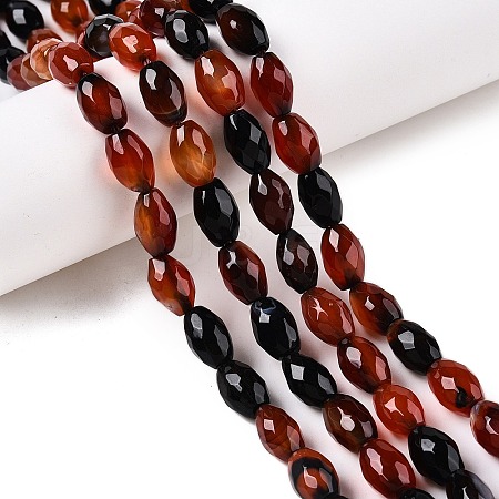 Natural Agate Beads Strands G-T138-180C-1