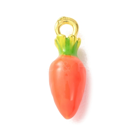 Alloy Enamel Pendants AL-CBA24A7-01G-01-1