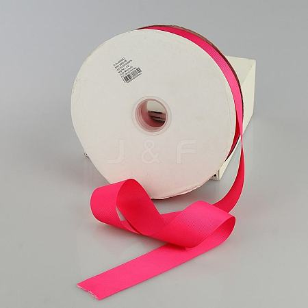 2 inch(50mm) Wide Deep Pink Grosgrain Ribbons X-SRIB-D004-50mm-175-1