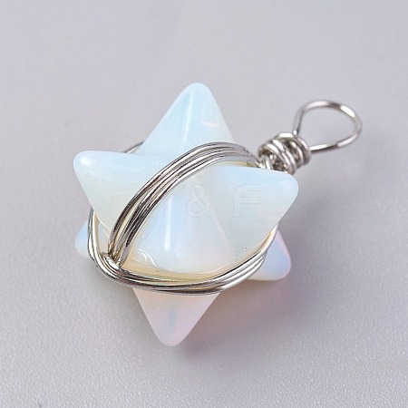 Opalite Pendants G-I220-C14-1