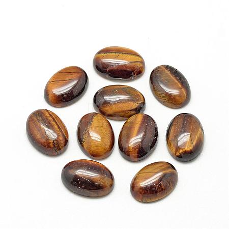 Natural Tiger Eye Cabochons G-R415-13x18-35-1