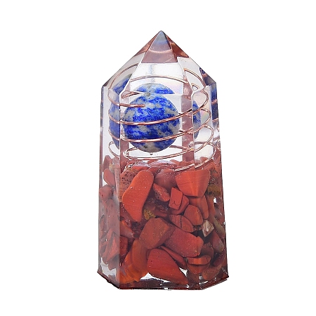 Tower Resin Hexagon Prism Energy Generators PW-WG60854-01-1