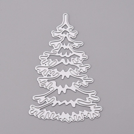 Christmas Tree Frame Carbon Steel Cutting Dies Stencils DIY-F050-07-1