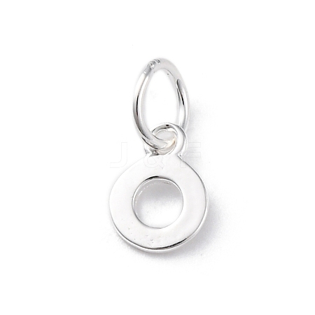 925 Sterling Silver Letter Charms LS-STER-C012-01S-O-1