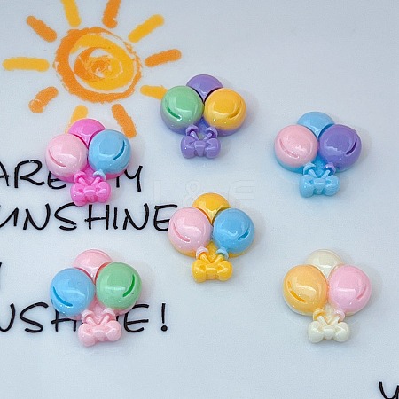 Opaque Resin Enamel Cabochons CRES-D308-13-1