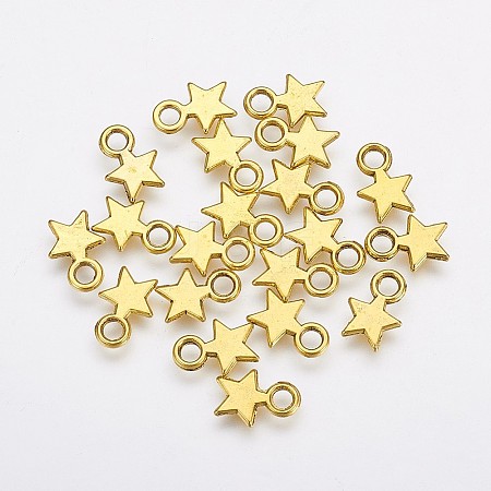 Tibetan Style Alloy Charms LS-TIBEP-A123046-AG-FF-1