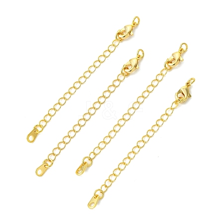 SHEGRACE Brass Curb Chain Extender XGR0149G-164G-1