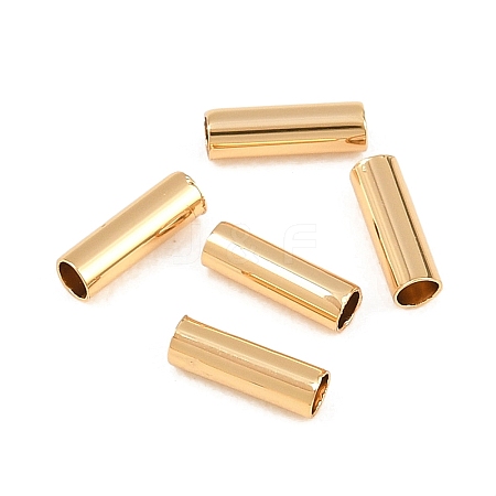 SHEGRACE Brass Tube Beads XGRPCP566-251G-1