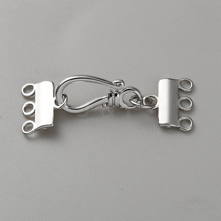 Brass Hook and S-Hook Clasps LS-FIND-WH20019-180P-1