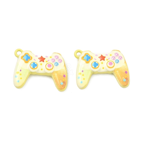 Baking Paint Alloy Pendants FIND-G109-06-1