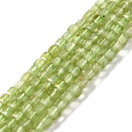 Natural Peridot Beads Strands LS-G-K312-07A-1