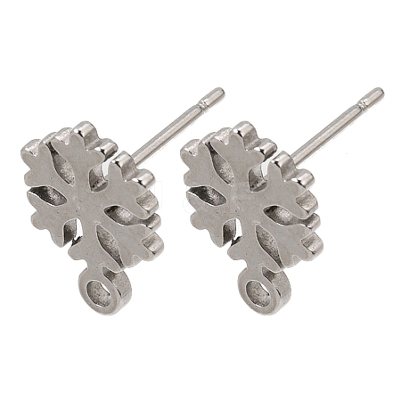 304 Stainless Steel Stud Earring Findings SA-CBAAD0D-07P-1