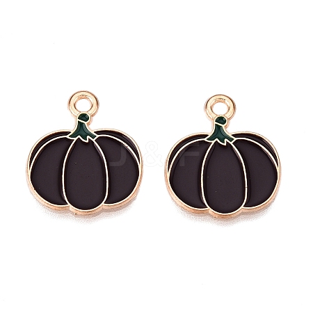 Thanksgiving Day Theme Alloy Enamel Pendants X1-ENAM-T020-35L-1