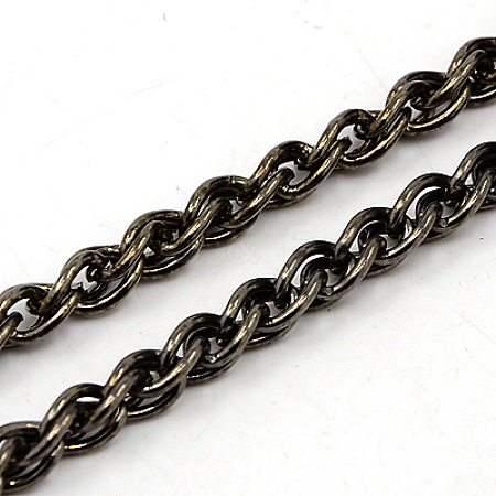 Iron Wheat Chains CH-R009-8x5.5mm-B-1