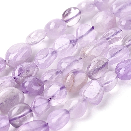 Natural Lavender Amethyst Beads Strands LS-G-L478-51-1