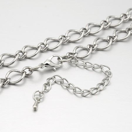 Wholesale Iron Figaro Chain Necklaces - Jewelryandfindings.com