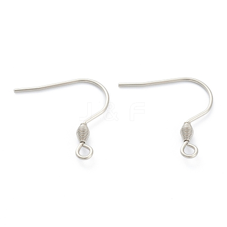 Tarnish Resistant 316 Surgical Stainless Steel Earring Hooks X-STAS-M288-07P-A-1