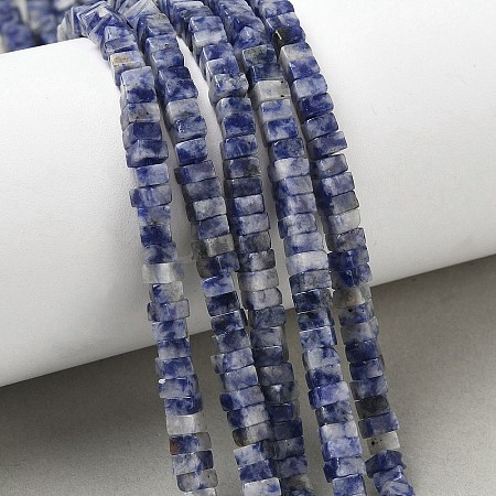 Natural Blue Spot Jasper Beads Strands G-I394-A08-1