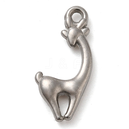 304 Stainless Steel Pendants STAS-M070-17P-1