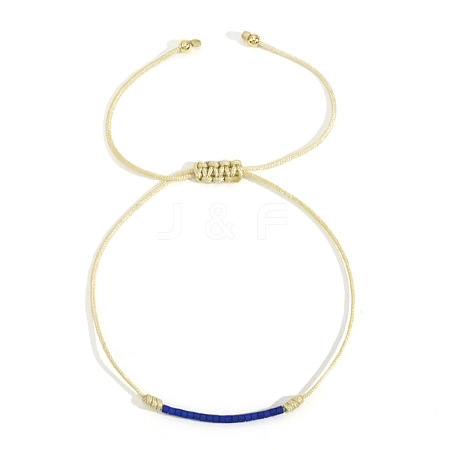Handmade Glass Seed Beads Braided Bead Bracelets LE4581-4-1