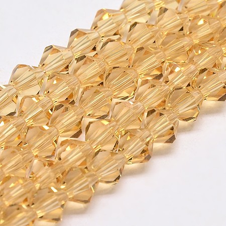 Transparent Glass Beads Strands EGLA-A039-T3mm-D18-1