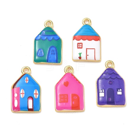 Printed Brass Pendants KK-CBAF9BC-05G-1