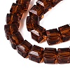 Transparent Glass Beads Strands GLAA-R041-8x8mm-A09-3