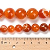 Natural Banded Agate Graduated Beads Strands G-P589-A01-01C-5