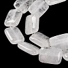 Natural Quartz Crystal Beads Strands G-T047-B32-01-4