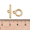 Ion Plating(IP) 304 Stainless Steel Ring Toggle Clasps STAS-A092-09D-G-3