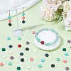 100Pcs 10 Colors Synthetic Coral Beads CORA-UN0001-01-2
