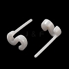 Hypoallergenic Bioceramics Zirconia Ceramic Stud Earrings EJEW-F340-04S-2