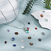 48Pcs 24 Styles Natural Mixed Gemstone Cabochons G-PH0002-54-5