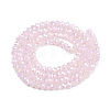 Electroplate Glass Beads Strands EGLA-A044-J2mm-B02-3